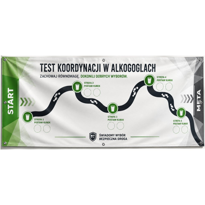Mata: tor przeszkód 1.5x4m